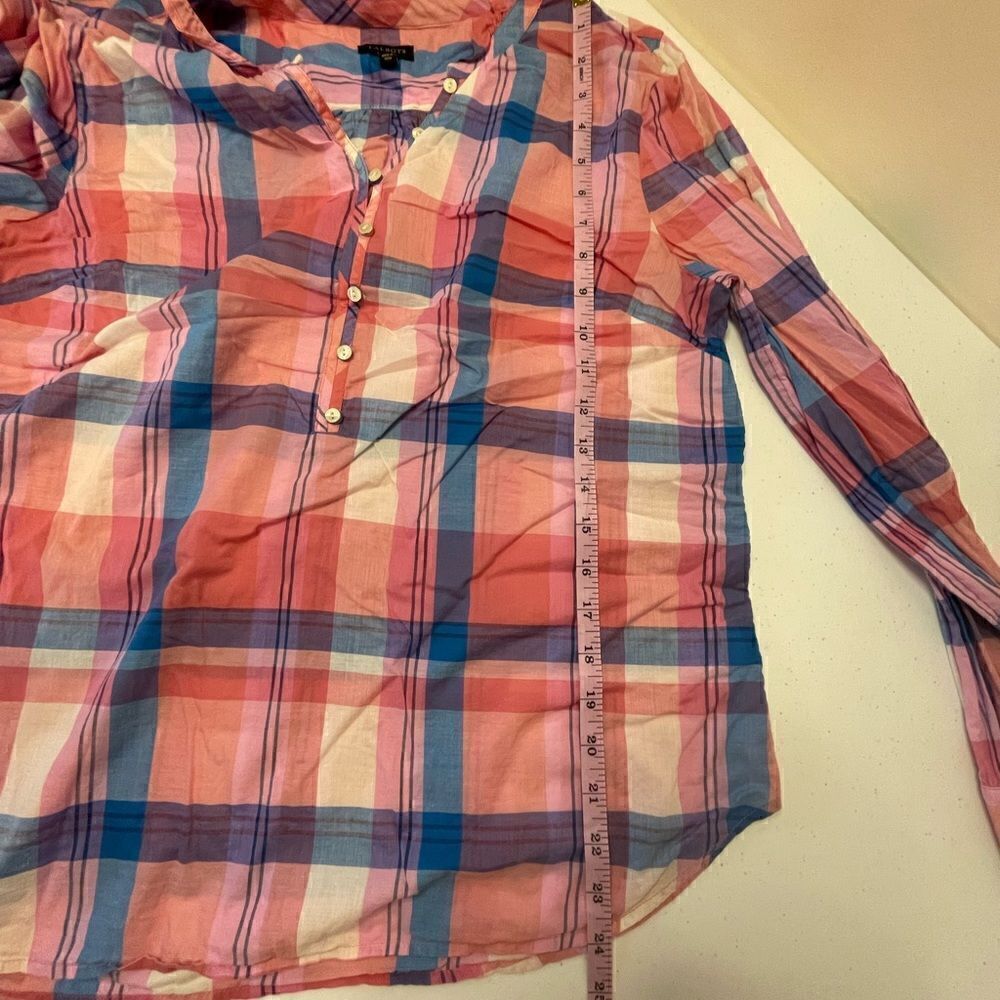 Talbots medium long sleeved blouse - Picture 6 of 7